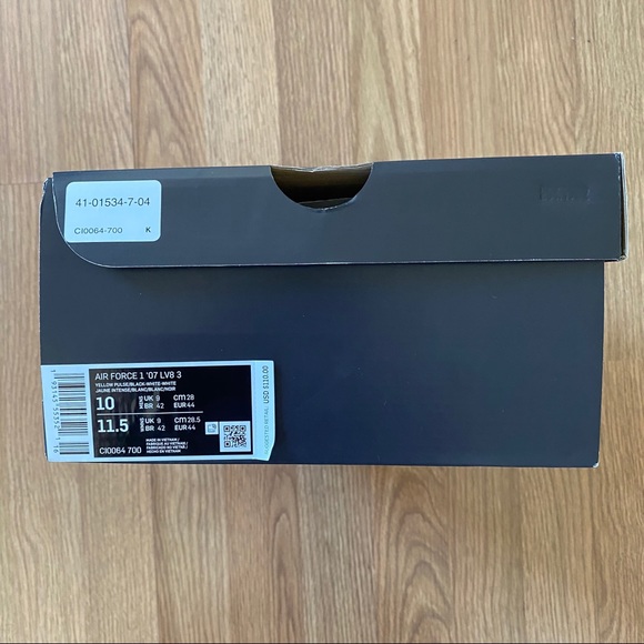 Nike Air Force 1 Low '07 LV8 3 “Yellow Pulse” - Picture 4 of 4